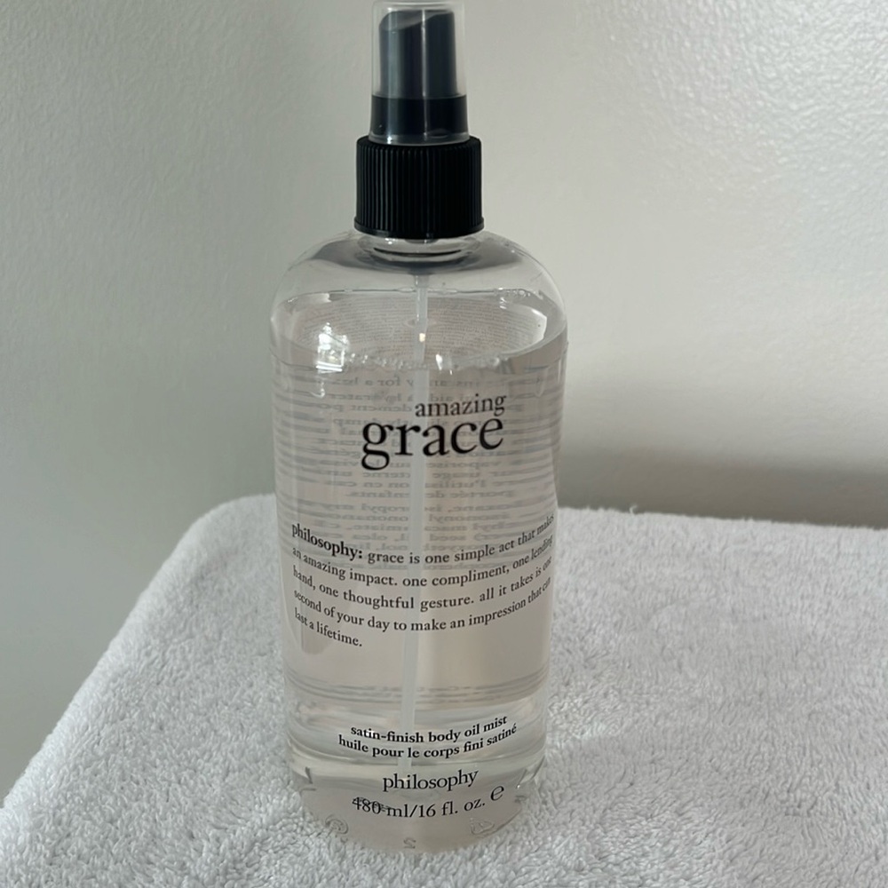 Philosophy Amazing Grace satin finish oil mist